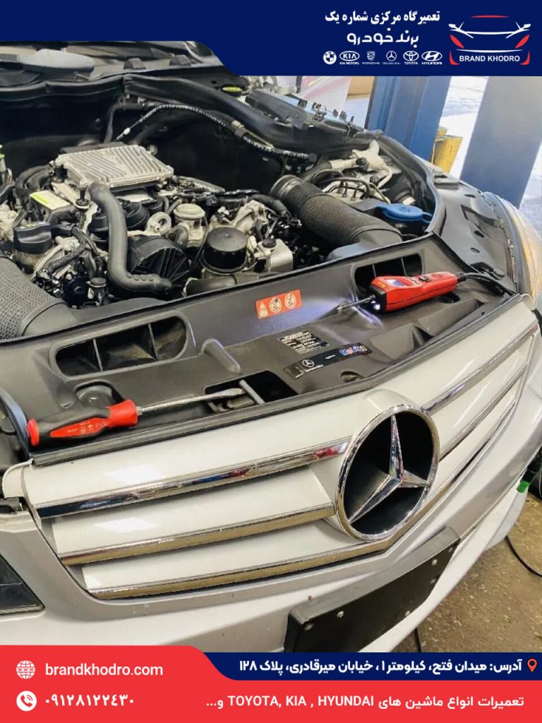 تعمیرگاه بنز در غرب تهران-4