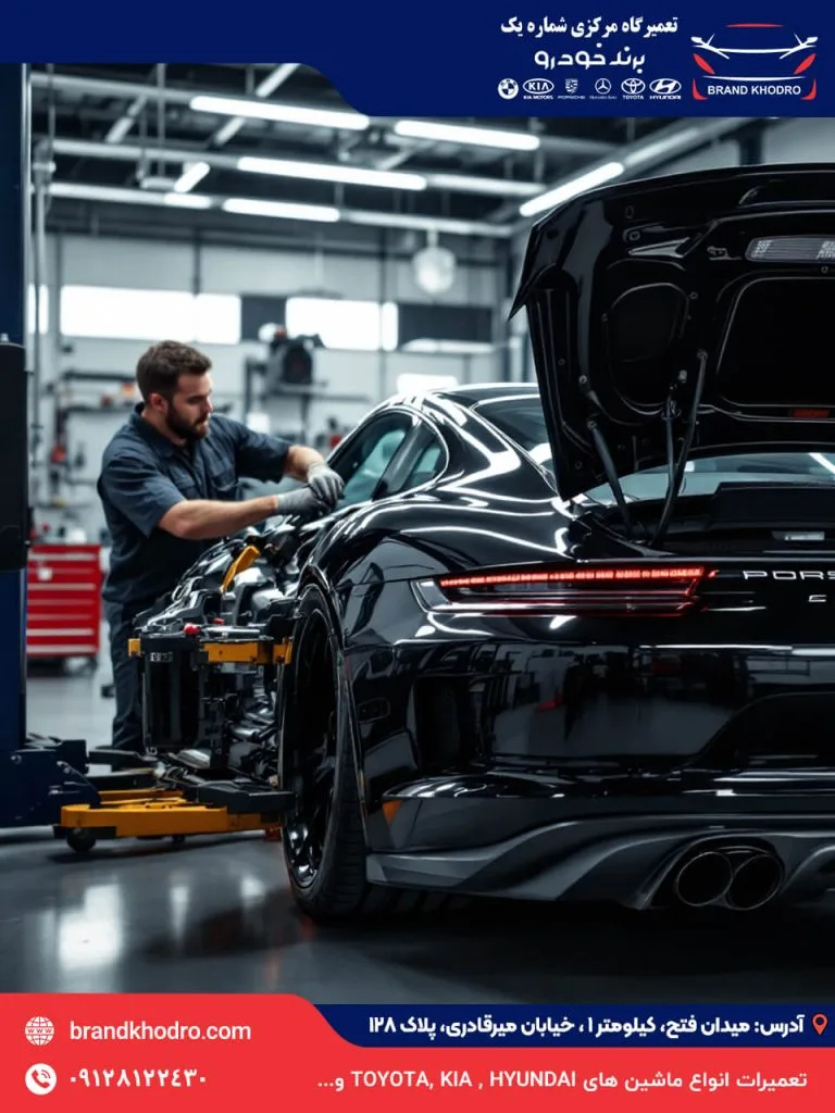 تعمیرگاه پورشه غرب تهران – تعمیرات انواع porsche